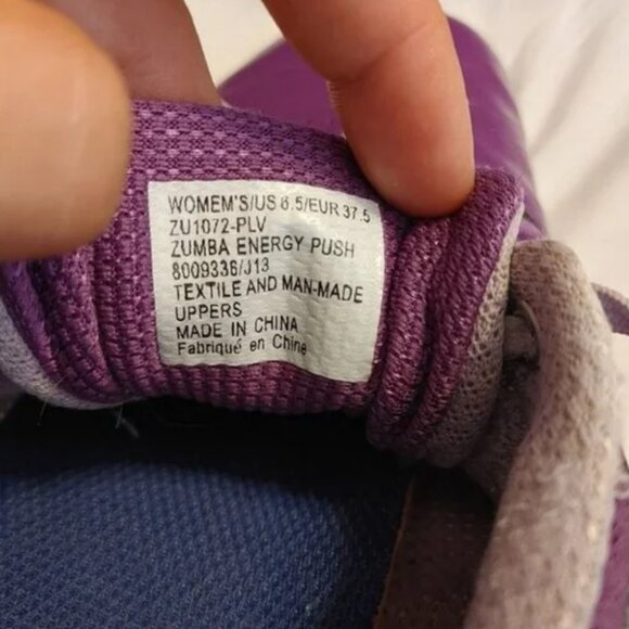 ☑️Zumba Energy Push Sneakers 6.5 - Picture 2 of 7